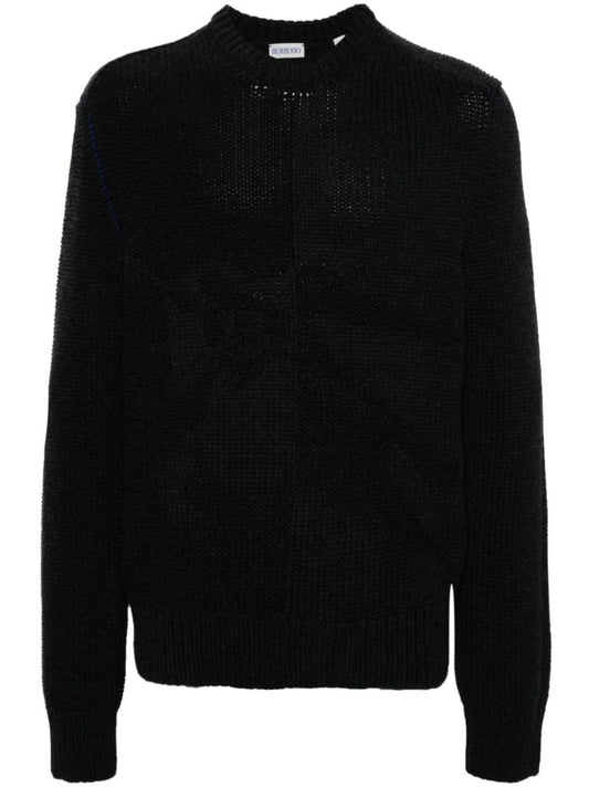Black Crew-neck Cashmere Sweater