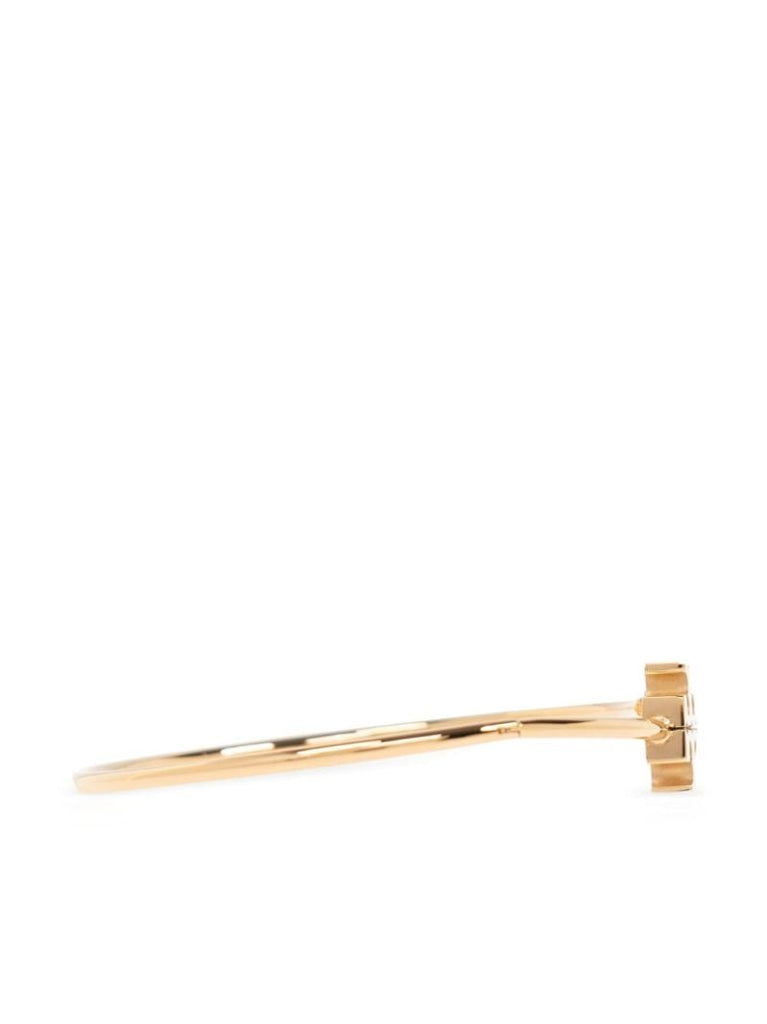 Gold-tone Eleanor Hinged Cuff Bracelet