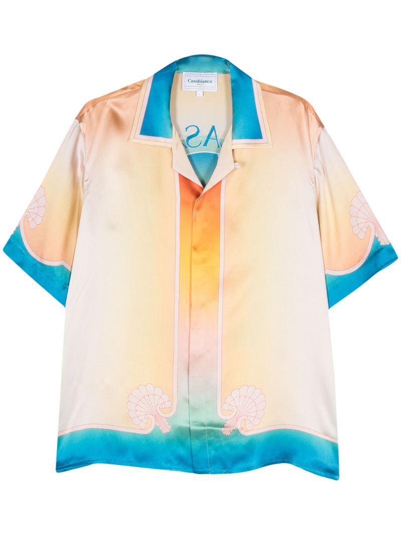 Multicolour L'arc ColorÃ_x0083_Â© Silk Shirt