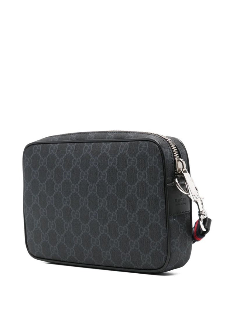 Gg Supreme Canvas Clutch Bag