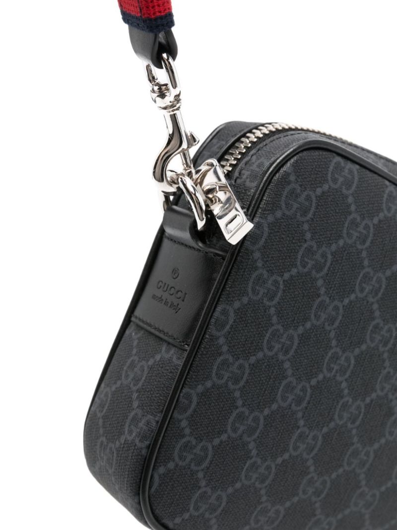 Gg Supreme Canvas Clutch Bag