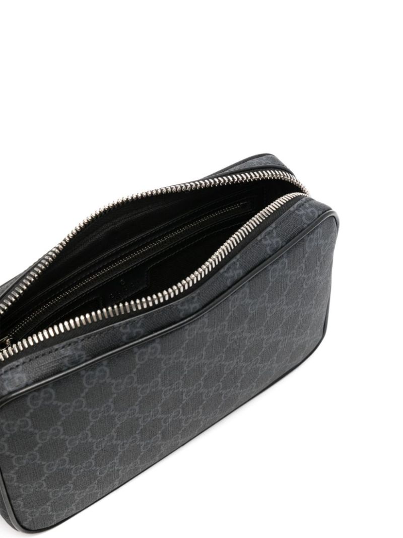 Gg Supreme Canvas Clutch Bag