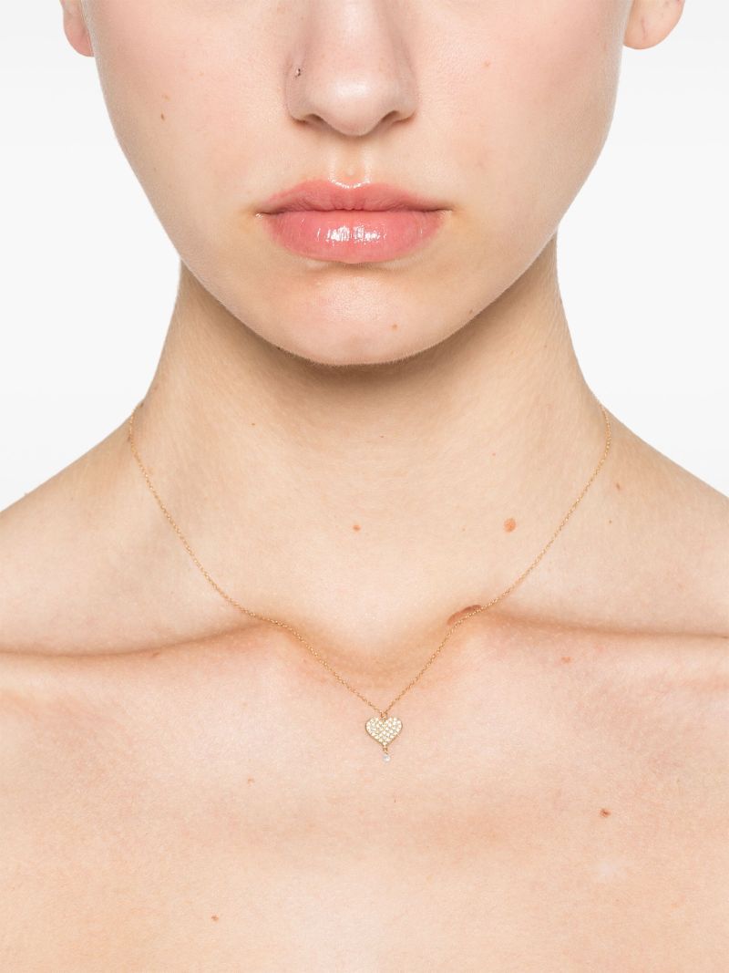 18k Yellow Gold Diamond Necklace