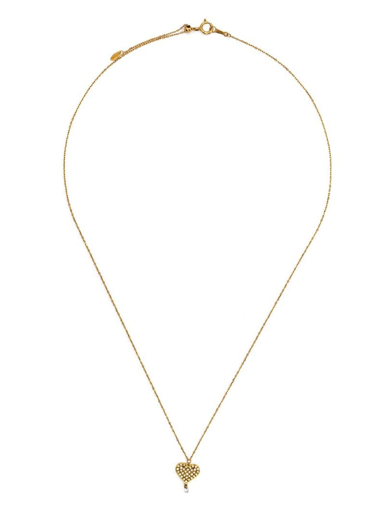 18k Yellow Gold Diamond Necklace
