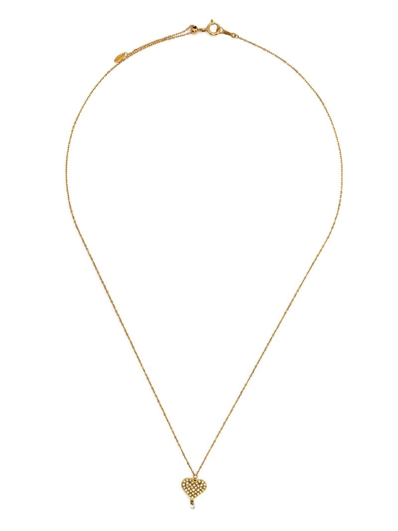 18k Yellow Gold Diamond Necklace