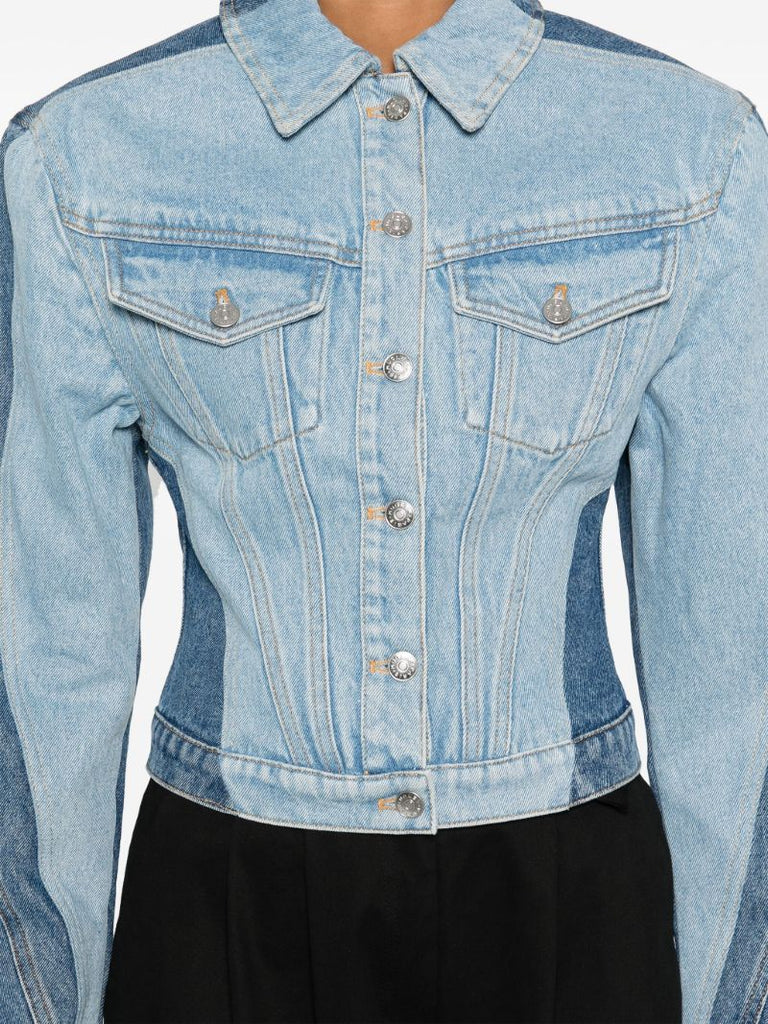 Bi-tone Denim Jacket