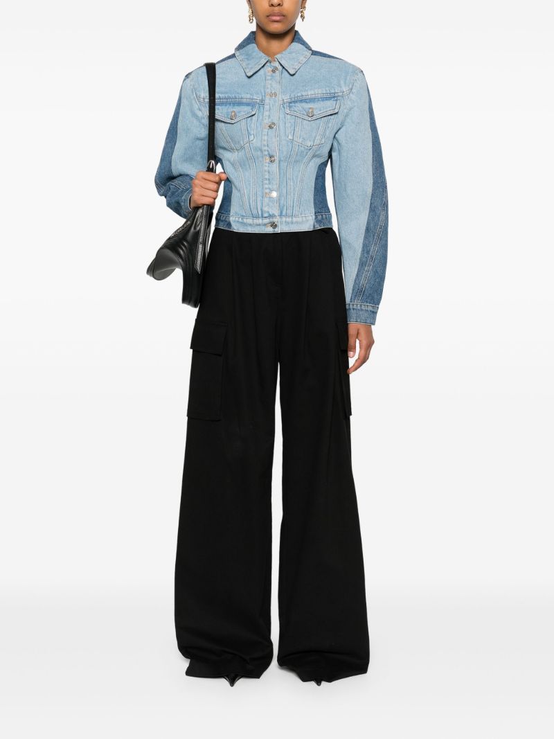 Bi-tone Denim Jacket