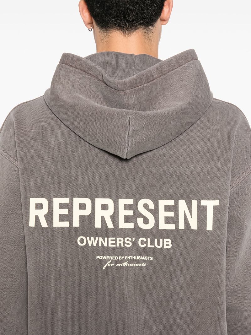 Grey Owner's Club Hoodie