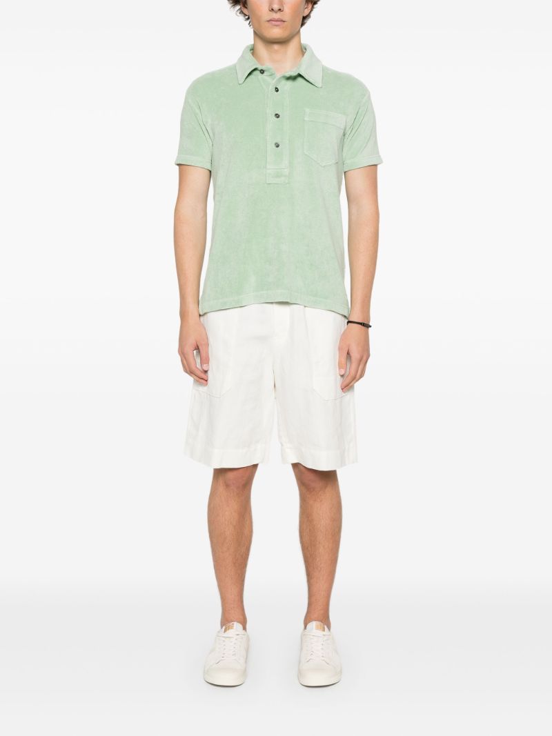 Towelling Polo Shirt