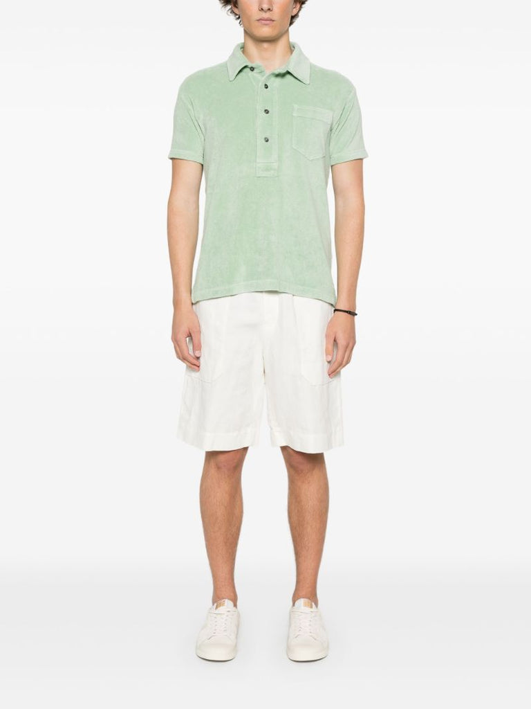 Towelling Polo Shirt