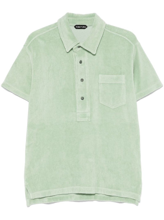 Towelling Polo Shirt