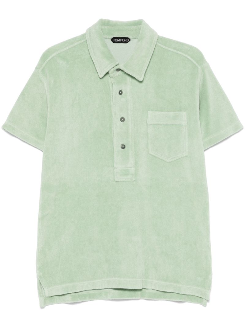 Towelling Polo Shirt