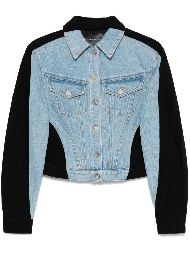 Bi-tone Denim Jacket