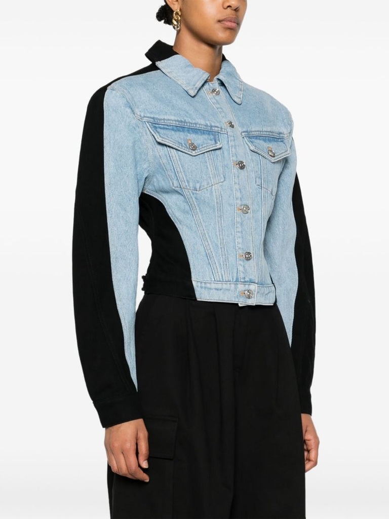 Bi-tone Denim Jacket
