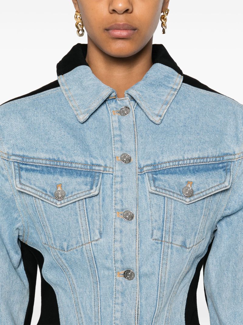 Bi-tone Denim Jacket