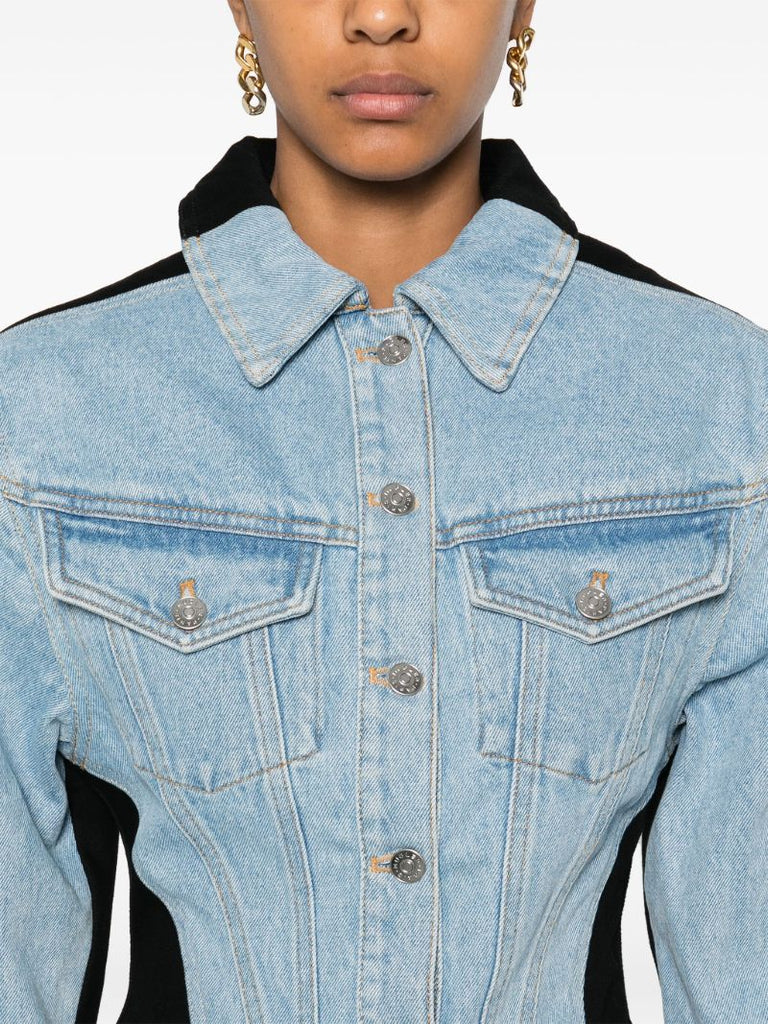 Bi-tone Denim Jacket
