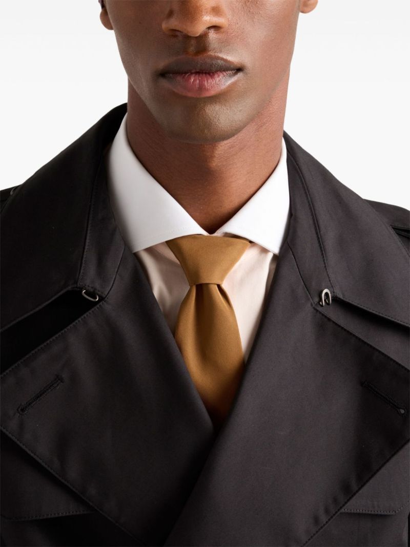 Brown Silk Tie