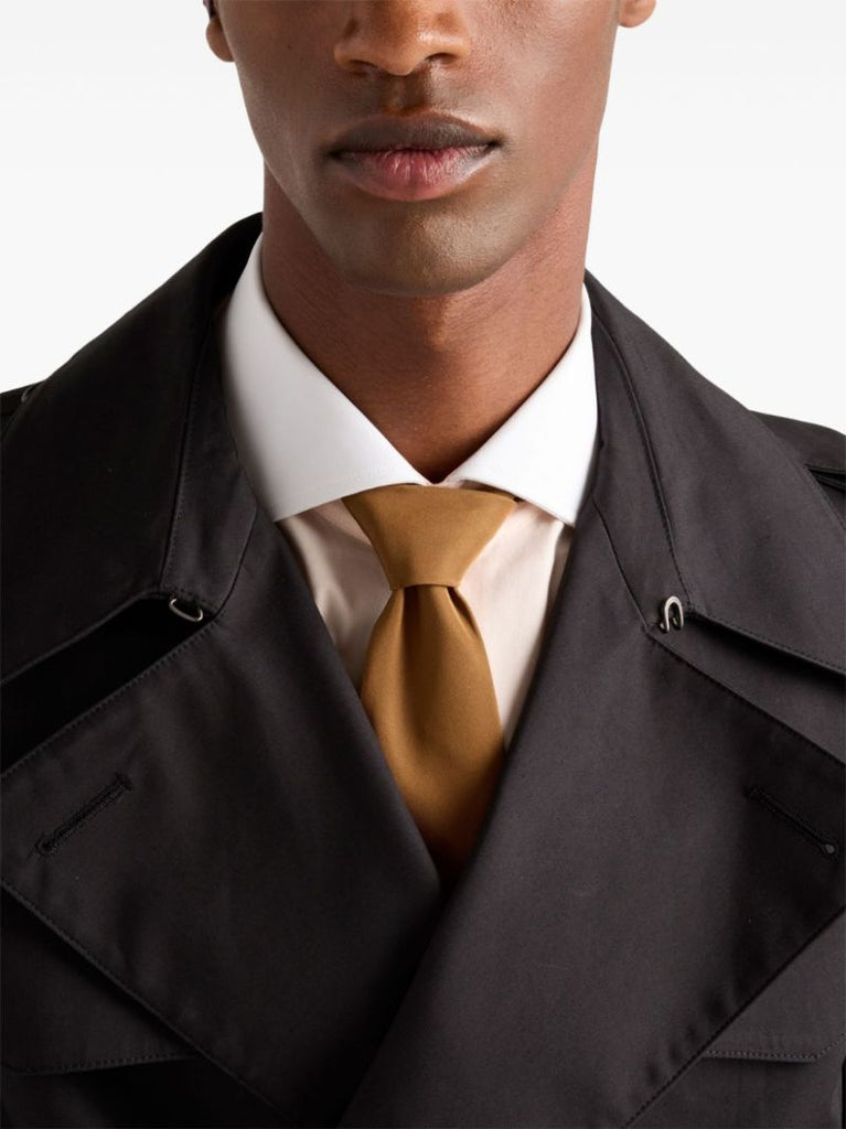 Brown Silk Tie