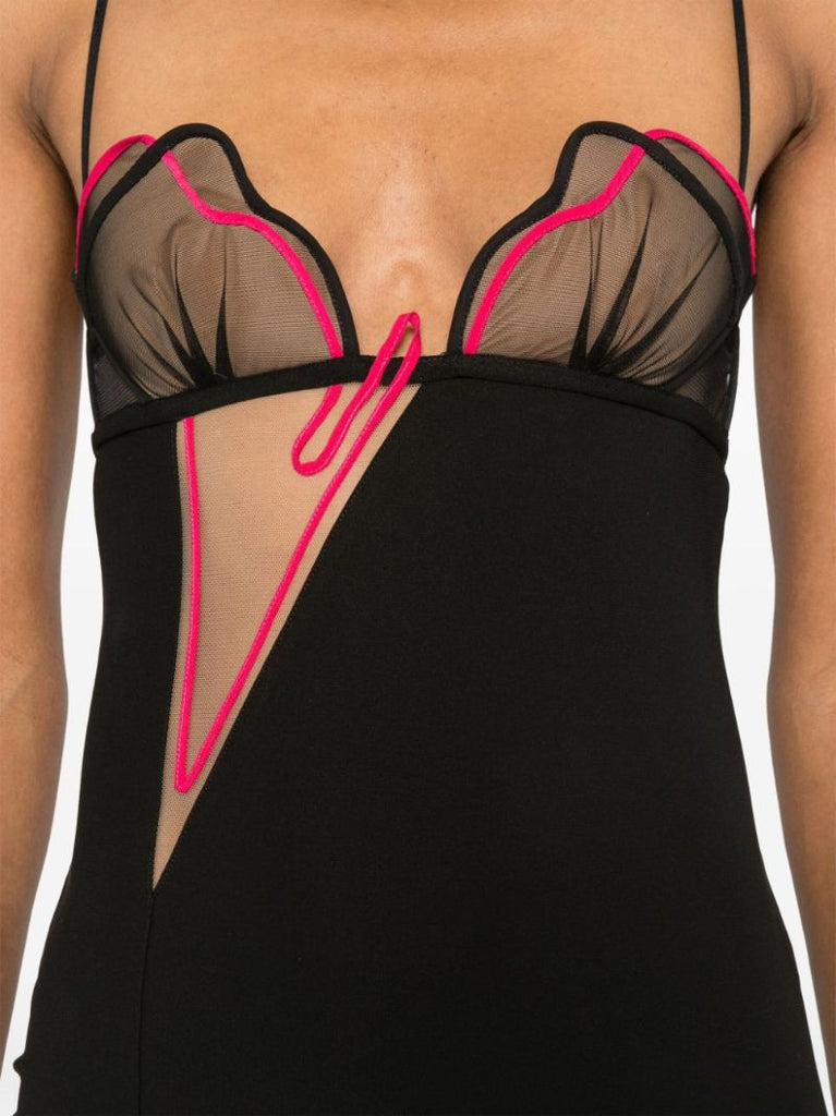 Cut-out Mini Dress