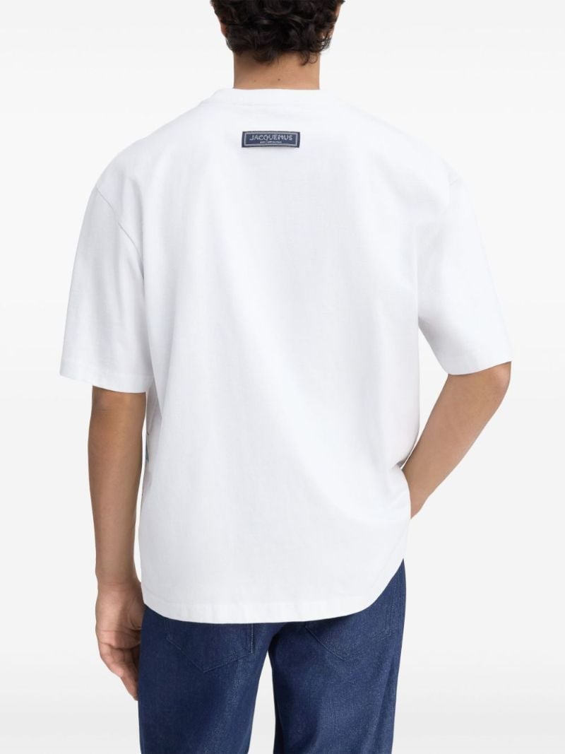 White Le T-shirt Largo Cotton T-shirt