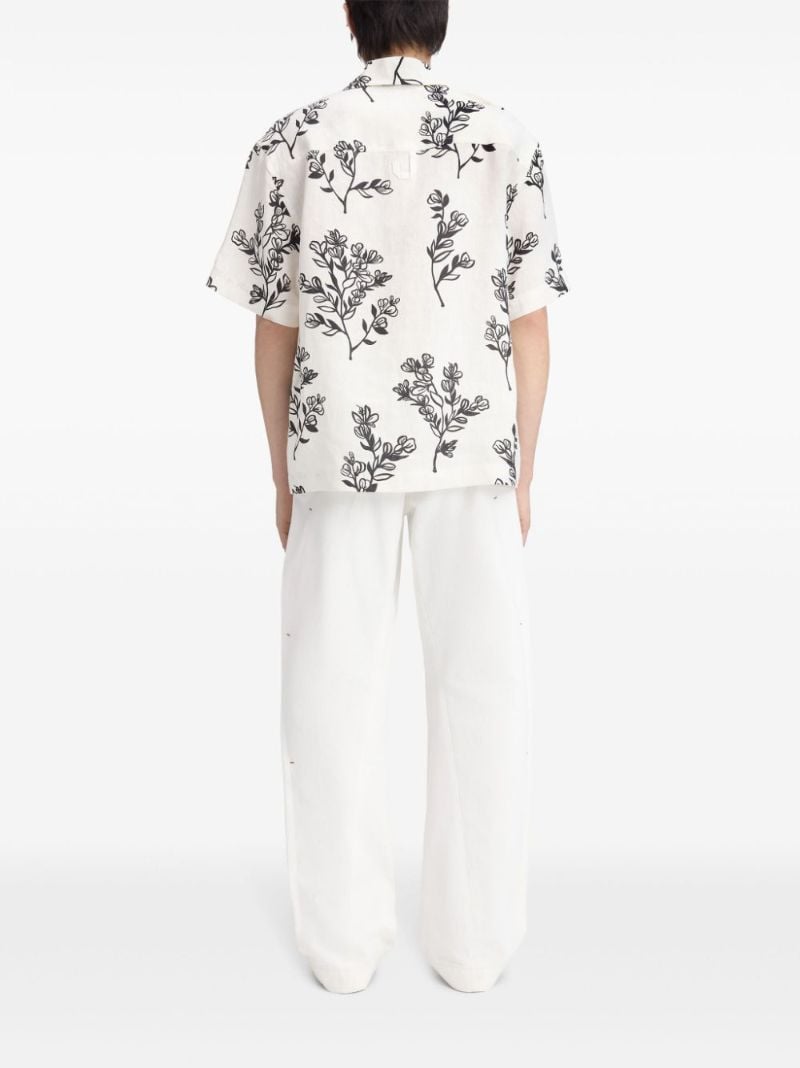 White La Chemise Linen Shirt