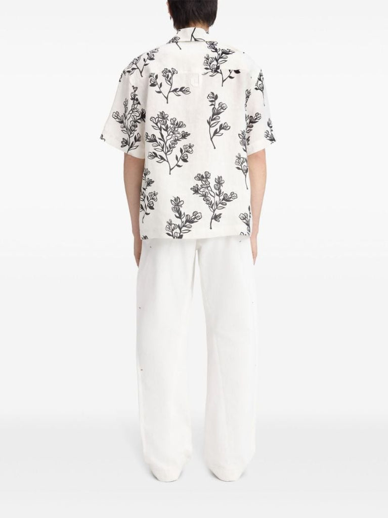 White La Chemise Linen Shirt