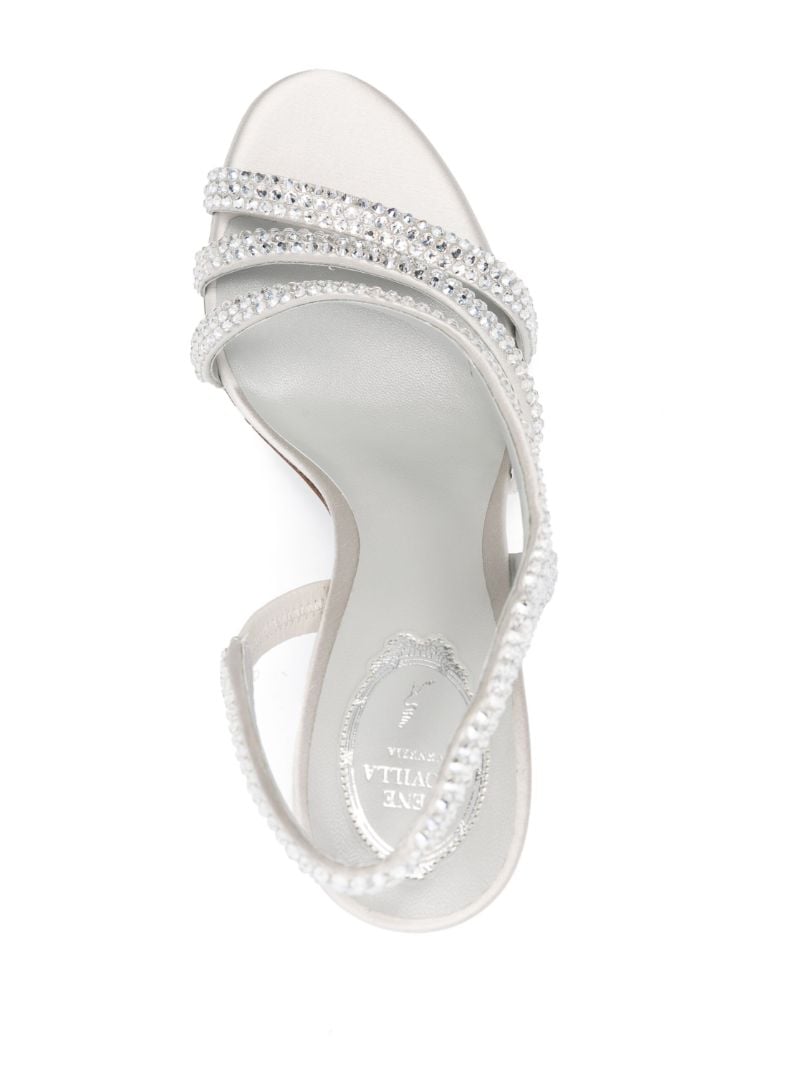 Silver Lisa 105mm Sandals