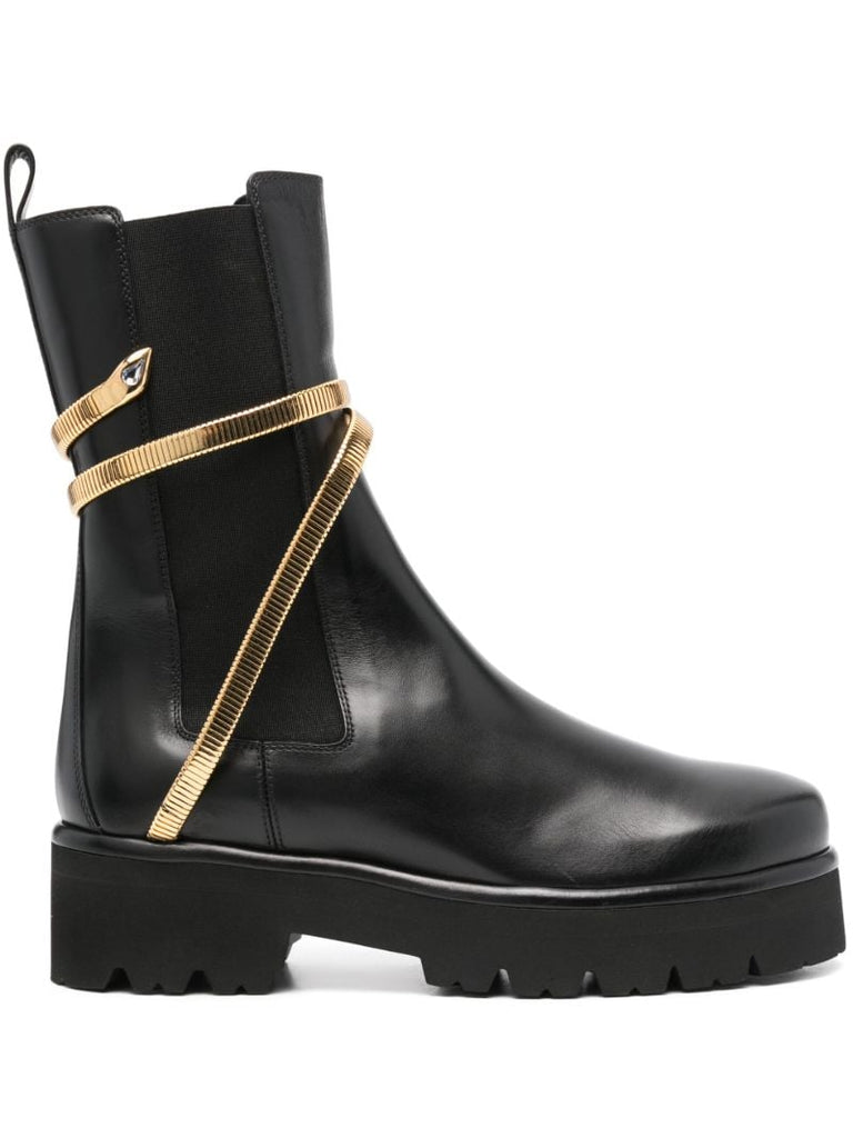 Black Cleo Boots