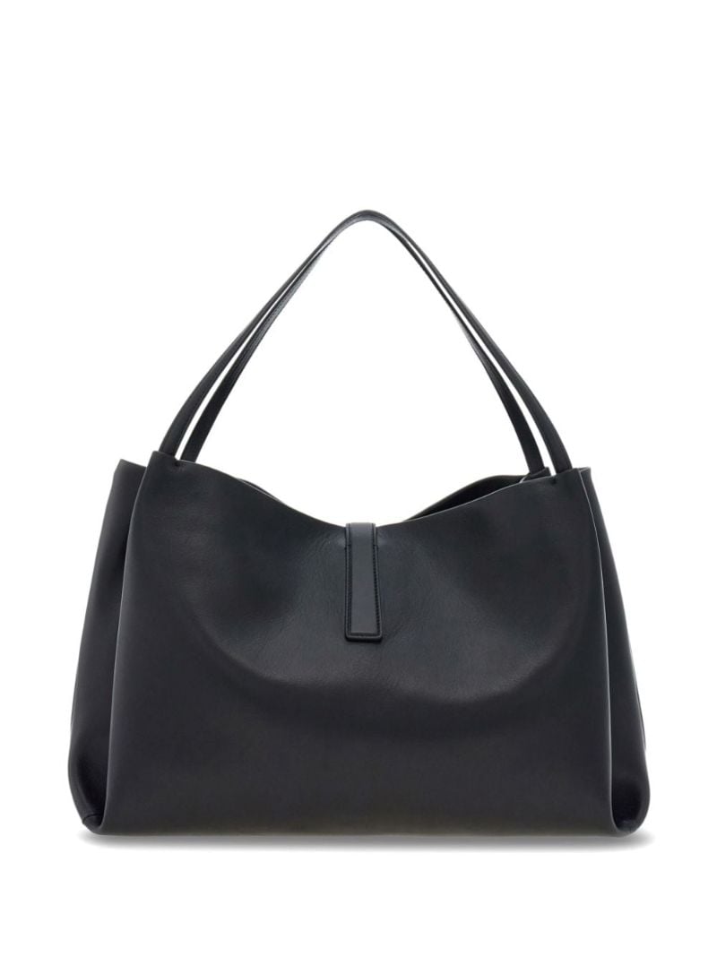 Medium Gancini Leather Tote Bag
