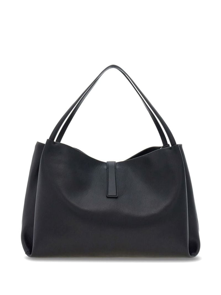 Medium Gancini Leather Tote Bag