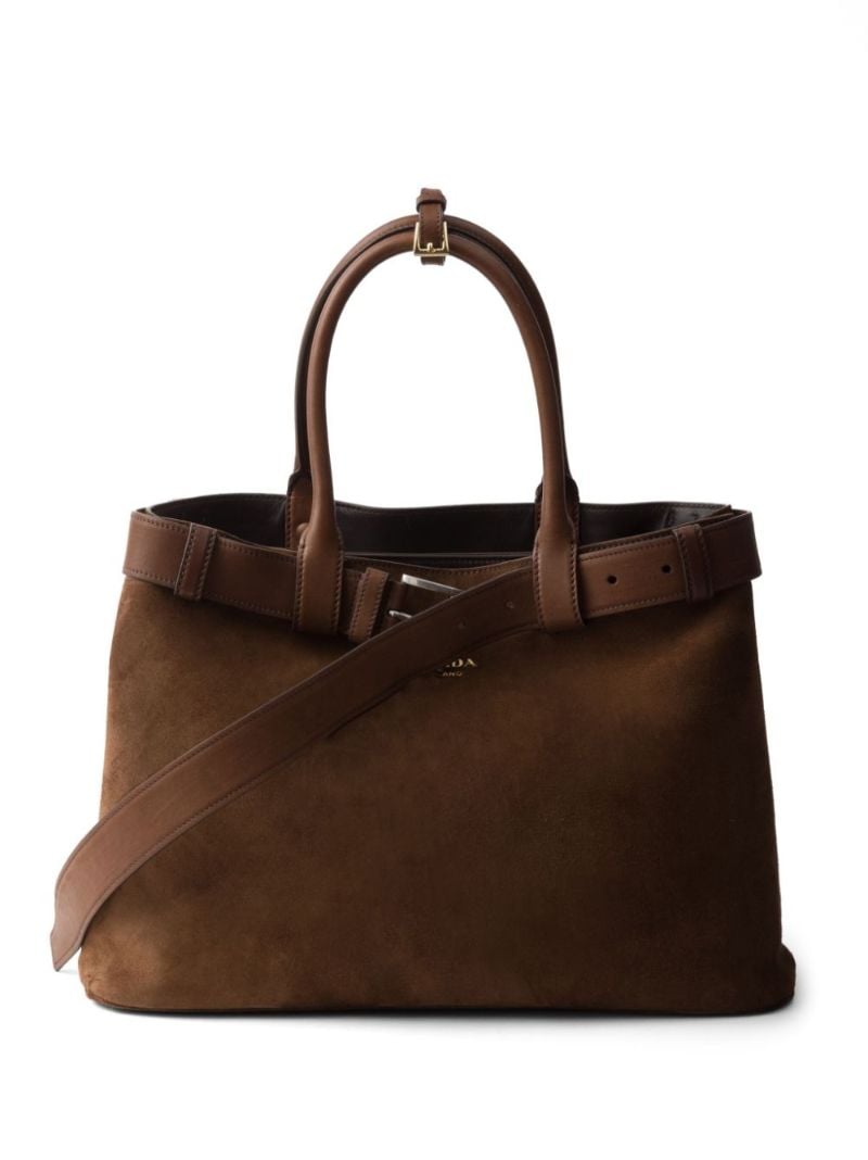 Suede Tote Bag