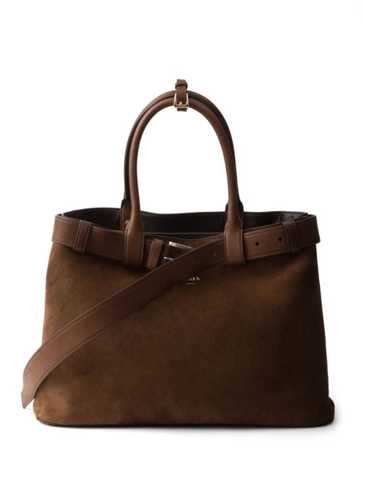 Suede Tote Bag