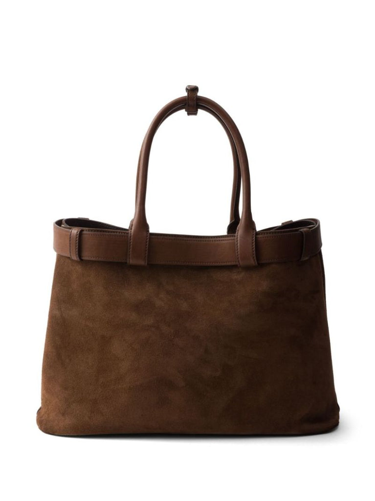 Suede Tote Bag