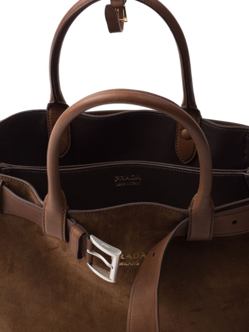 Suede Tote Bag