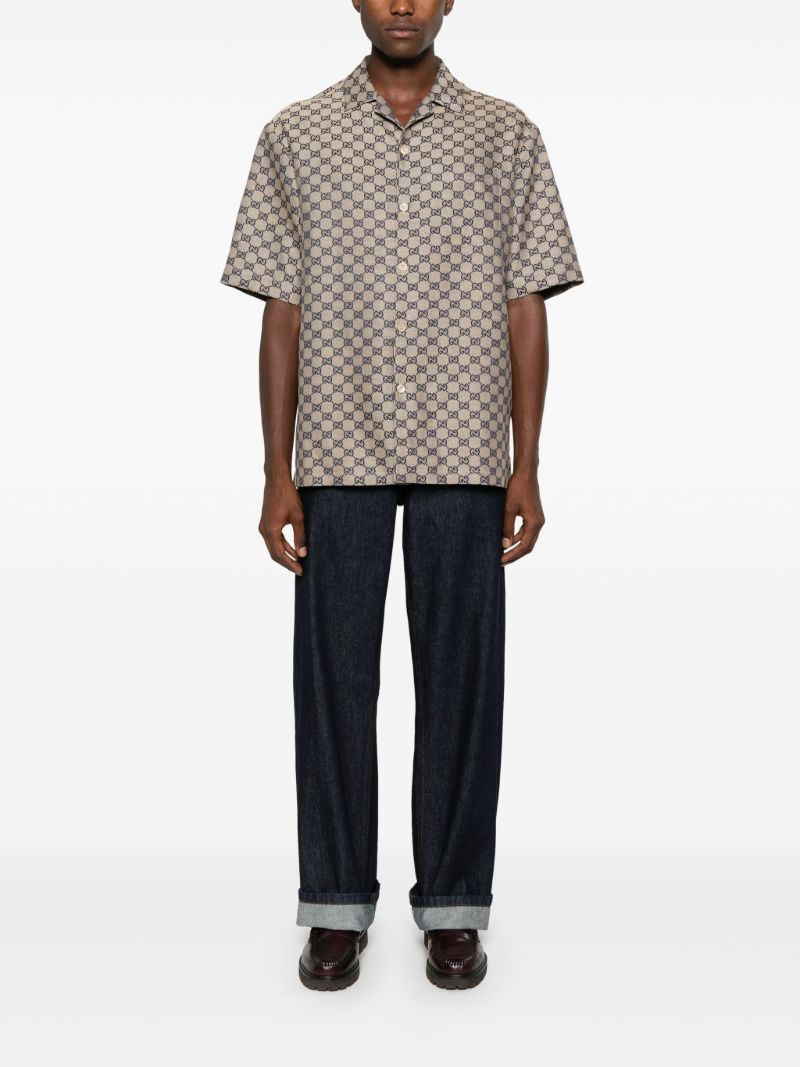 Neutral Gg Short-sleeve Shirt