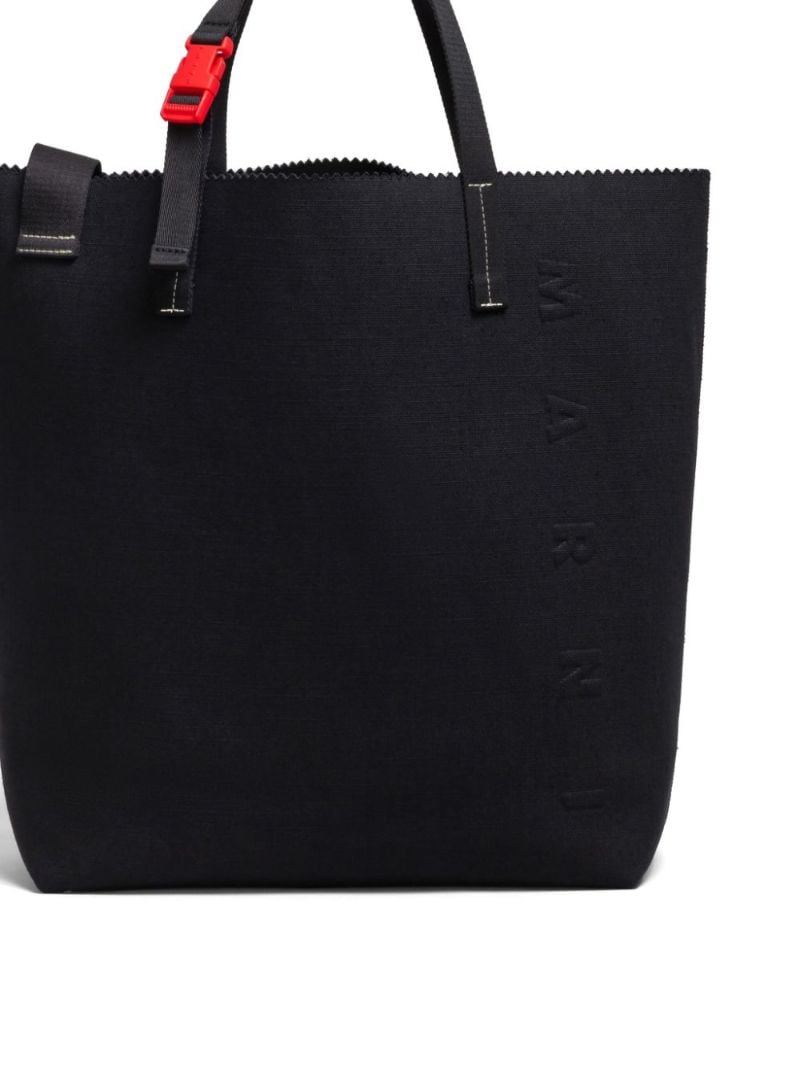 Black Tribeca Canvas Tote Bag