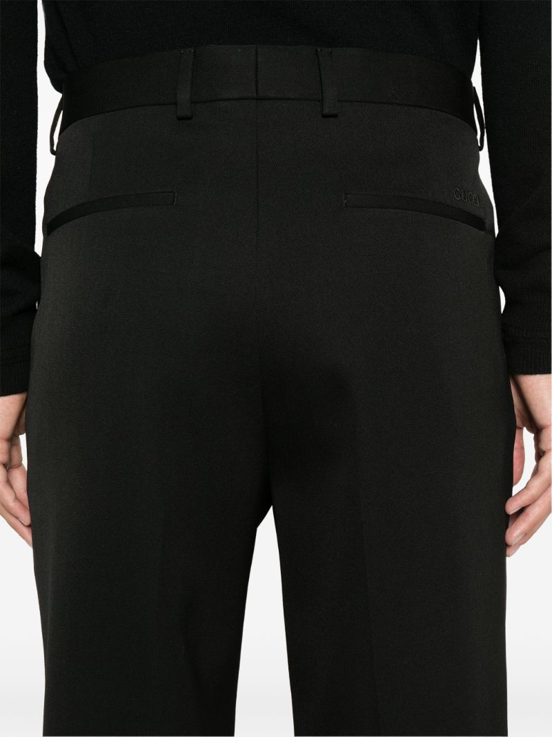 Logo-embroidered Trousers