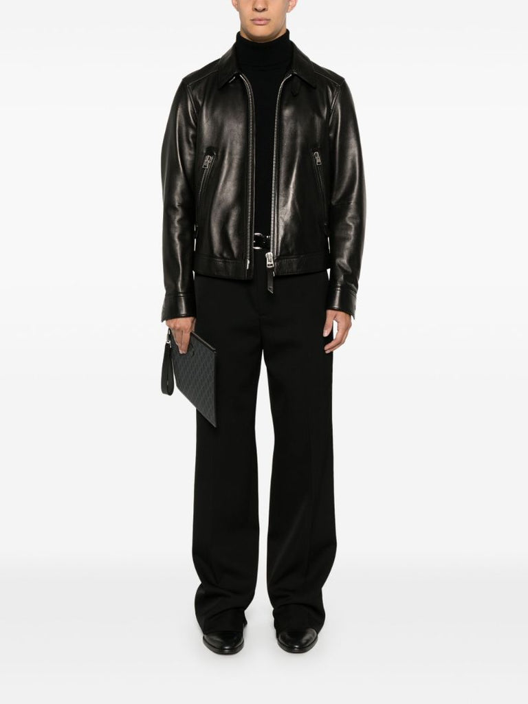 Logo-embroidered Trousers