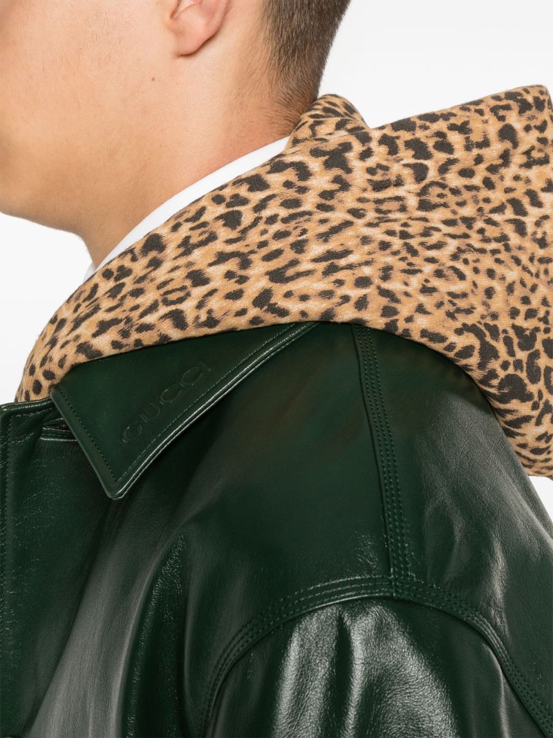 Leather Trench Coat