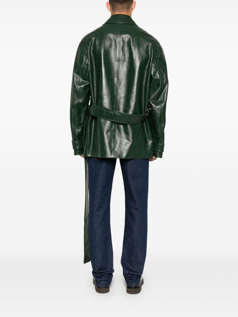 Leather Trench Coat