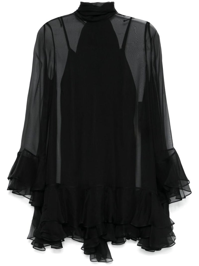 Ruffled Minidress