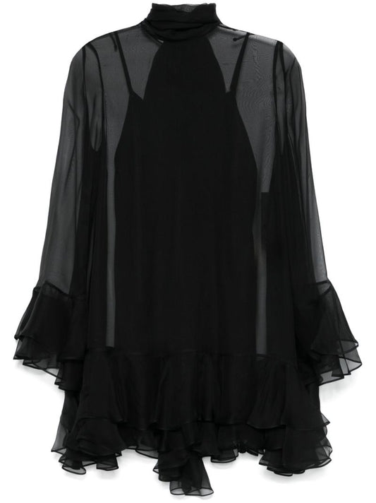 Ruffled Minidress