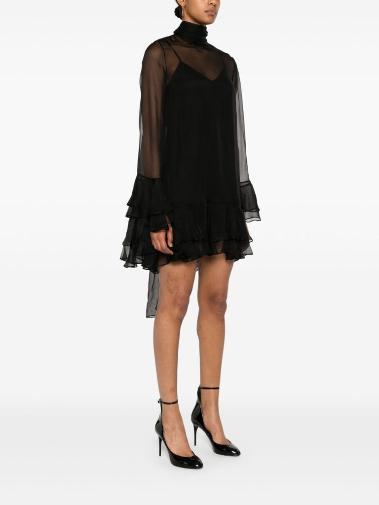 Ruffled Minidress
