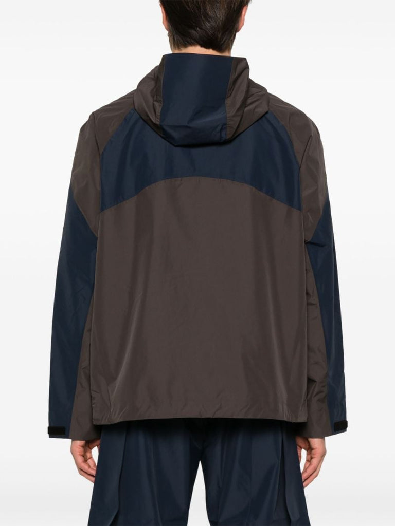 Colour-block Windbreaker