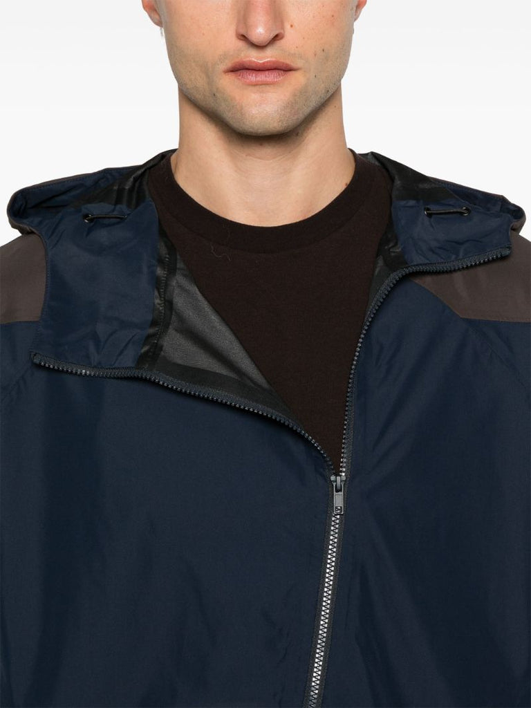 Colour-block Windbreaker