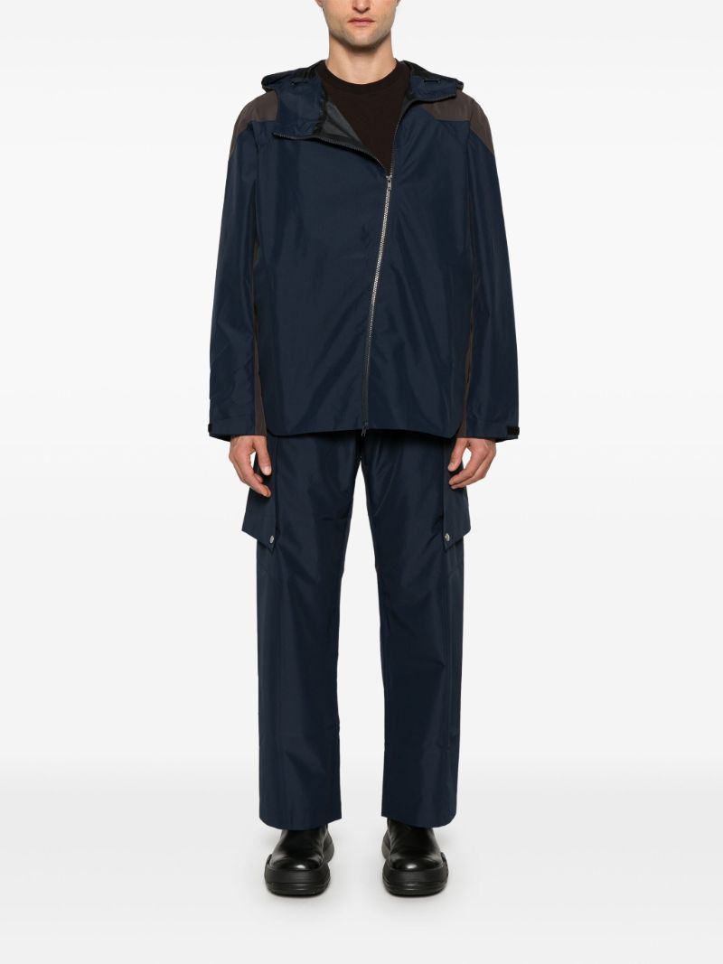 Colour-block Windbreaker