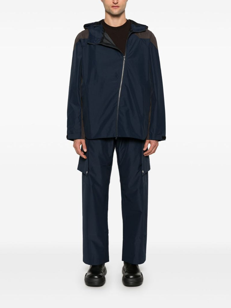 Colour-block Windbreaker
