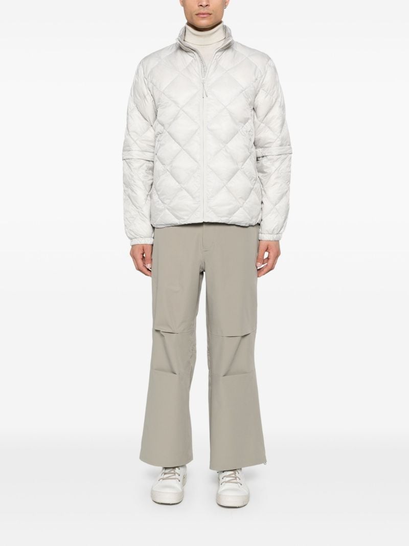 Panelled Straight Trousers