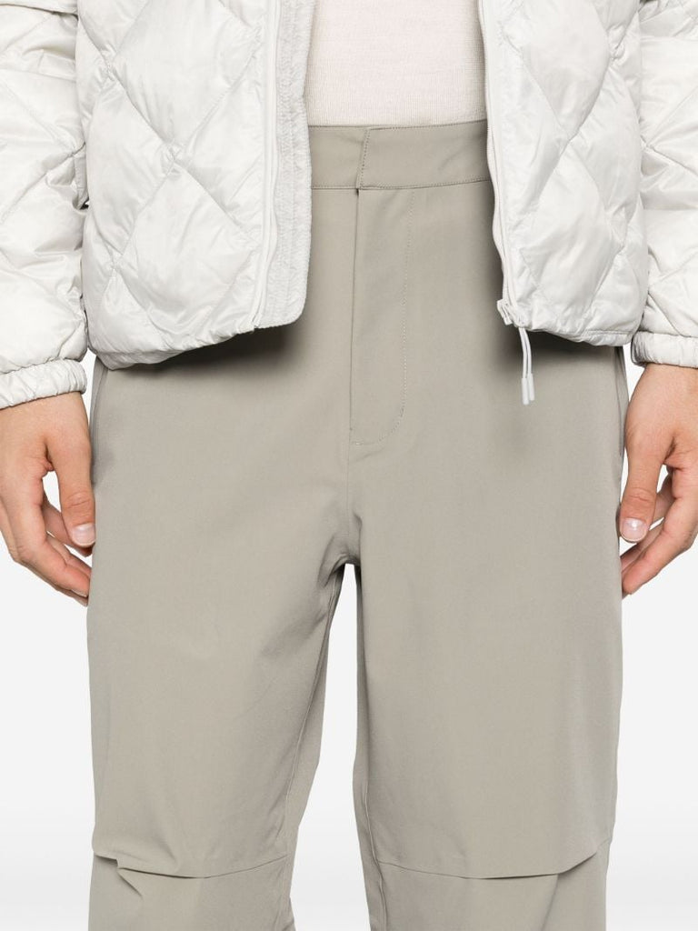 Panelled Straight Trousers