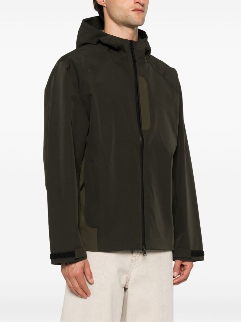 Zipped Hooded Jacket